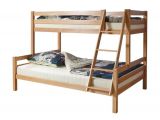 Children's bed / Bunk bed Henry 31, Colour: Natural - Lying area: 90 x 200 cm & 140 x 200 cm (w x l)