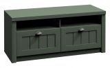 Bench with storage Segnas 05, Colour: Green - 49 x 111 x 43 cm (h x w x d)