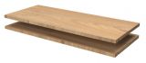 Wooden shelf for cabinets of the Lotofaga series, set of 2 - Measurements: 56 x 32 cm (W x D)