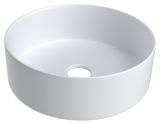 Bathroom - Washbasin Dhule 24, Colour: White matt - 12 x 36 x 36 cm (H x W x D)