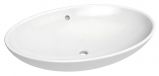 Bathroom - Washbasin Dhule 28, Colour: White - 15 x 63 x 42 cm (H x W x D)