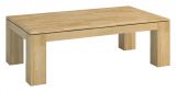 Coffee table "Lipik" 27, solid Oak - Measurements: 48 x 120 x 70 cm (H x W x D)