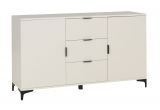 Chest of drawers "Kandalica" 04, Colour: White - Measurements: 85 x 150 x 40 cm (H x W x D)