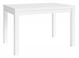Dining table Varbas 02, Colour: White - Measurements: 120 x 80 cm (W x D)