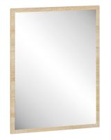 Mirror Vacaville 26, Colour: Sonoma oak light - Measurements: 65 x 50 x 2 cm (H x W x D)