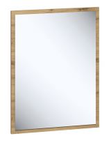 Mirror Pandrup 08, Colour: Oak - measurements: 65 x 50 x 2 cm (H x W x D)