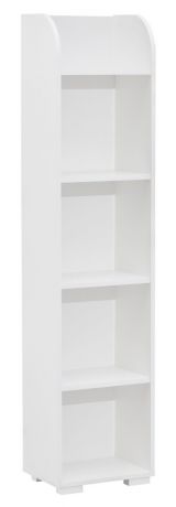 Baby room - Shelf Maipu 03, Colour: White - 173 x 40 x 30 cm (h x w x d)