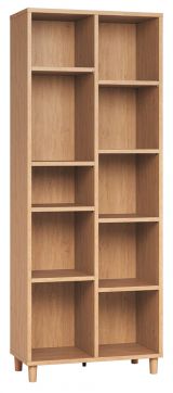 Shelf 02, Colour: Oak - Measurements: 195 x 76 x 38 cm (H x W x D)