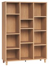 Shelf 03, Colour: Oak - Measurements: 158 x 112 x 38 cm (H x W x D)