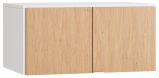 Attachment for two doors wardrobe Arbolita 39, Colour: White / Oak - Measurements: 45 x 93 x 57 cm (H x W x D)