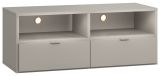 TV base cabinet Bentos 10, Colour: Grey - Measurements: 49 x 120 x 47 cm (H x W x D)