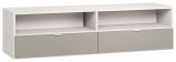 TV base cabinet Bellaco 36, Colour: White / Grey - Measurements: 49 x 180 x 47 cm (H x W x D)