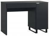 Chiflero 01 Desk, Colour: Black - Measurements: 78 x 110 x 57 cm (H x W x D)