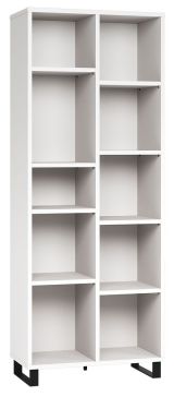 Shelf Chiflero 48, Colour: White - Measurements: 195 x 76 x 38 cm (h x w x d)