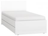 Single bed / Guest bed, Colour: White - Lying surface: 90 x 200 cm (w x l)