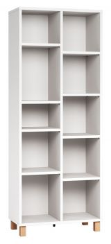 Shelf Invernada 23, Colour: White - Measurements: 195 x 76 x 38 cm (h x w x d)