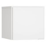Attachment for single door wardrobe Invernada, Colour: White - Measurements: 45 x 47 x 57 cm (H x W x D)
