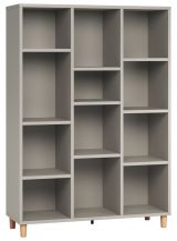 Shelf Nanez 47, Colour: Grey - Measurements: 158 x 112 x 38 cm (h x w x d)
