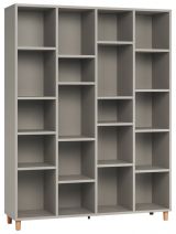 Shelf Nanez 48, Colour: Grey - Measurements: 195 x 149 x 38 cm (h x w x d)