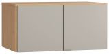 Attachment for two doors wardrobe Nanez 13, Colour: Oak / Grey - Measurements: 45 x 93 x 57 cm (H x W x D)