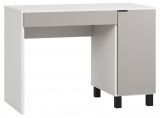 Pantanoso 01 Desk, Colour: White / Grey - Measurements: 78 x 110 x 57 cm (H x W x D)