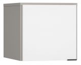 Attachment for single-door wardrobe Pantanoso 37, Colour: Grey / White - Measurements: 45 x 47 x 57 cm (H x W x D)