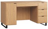 Desk Patitas 02, Colour: Oak - Measurements: 78 x 140 x 67 cm (H x W x D)