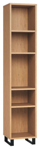 Shelf Patitas 22, Colour: Oak - Measurements: 195 x 39 x 38 cm (h x w x d)