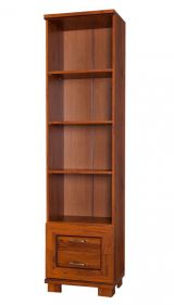 Shelf Dahra 03, Colour: Oak Brown - 197 x 50 x 40 cm (h x w x d)