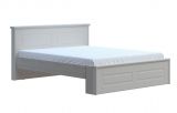 Double bed Falefa 04, Colour: White - Sleeping area: 160 x 200 cm (L x W)