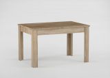 Extendable dining table Madryn 02, Colour: Oak Sonoma - 120-160 x 80 cm (W x D)