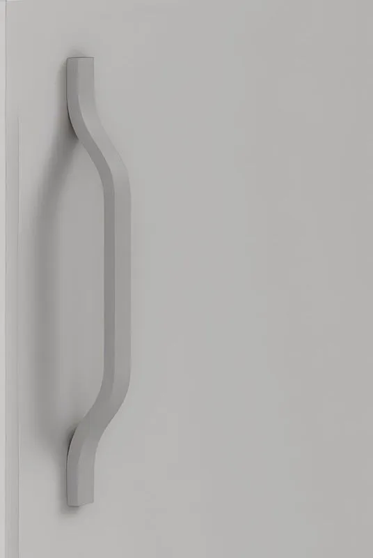 Metal handles for closet extension for closet Edegem 02 | Color: Grey