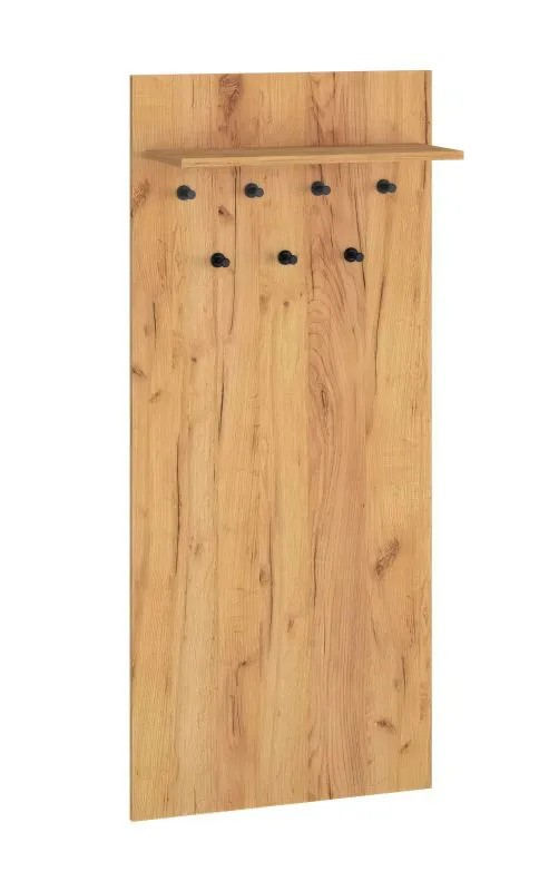 Oak Wardrobe Lautela 06 | 138 x 60 x 24 cm | Space-Saving Storage Solution