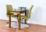 Table solid pine wood, Oak colours rustic Junco 227A (square) - 90 x 60 cm (W x D)