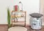 Shelf "Easy Furniture" S03, solid Natural beech wood - 59 x 54 x 20 cm (h x w x d)