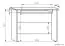 Desk Banjaran 27, Colour: Alder - Measurements: 75 x 205 x 175 cm (H x W x D)