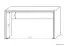 Desk Cianjur 01, Colour: Oak / White - Measurements: 77 x 135 x 60 cm (H x W x D)