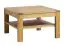 Coffee table Fazenda 23, Colour: Natural, partial solid oak - 75 x 75 x 45 cm (W x D x H)