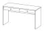 Desk Moknine 07, Colour: Oak / Platinum Grey - 76 x 138 x 50 cm (H x W x D)