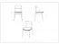 Set of 2 Wellsford 56 Chairs | Solid Oiled Wild Oak | 80 x 47 x 50 cm | Premium Design