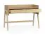 Height-Adjustable Desk | 2-Step Height Adjustment | Oak Finish | Two Drawers | 121 x 60 x 86 cm | Soft-Close