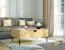 Baltic Oak Coffee Table | Amfipoli 03 | 1 Tilting Door | Soft-Close | 41.5 x 100 x 66 cm | Living Room Storage