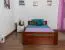 Youth bed "Easy Premium Line" K4 incl. 2 underbed drawers and 1 cover plate, solid beech wood, cherry coloured - 120 x 200 cm