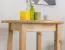 Round Solid Pine Table 003 | Natural Finish | 70 cm Diameter | Modern Design