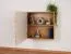 Fardalen 12 Modern Wall Cabinet, Color: Wotan Oak - Dimensions: 60 x 60 x 30 cm (H x W x D), with two compartments