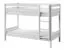 Children's Bunk Bed Niklas 01 | Solid Pine | White | 90 x 190 cm Sleeping Surface | Convertible to Two Beds