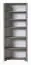 Hinged door cabinet / Closet Sabadell 02, Colour: Oak / Beige high gloss - 209 x 80 x 38 cm (H x W x D)