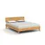 Double bed Timaru 01 solid oiled Wild Oak - Lying area: 180 x 200 cm (w x l)