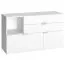Chest of drawers Minnea 22, Colour: White - Measurements: 70 x 120 x 42 cm (h x w x d)