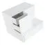 Children's Chest of Drawers Marincho 06 | 2-Piece Set | White/Black | 89 x 107 x 95 cm | Modern Storage